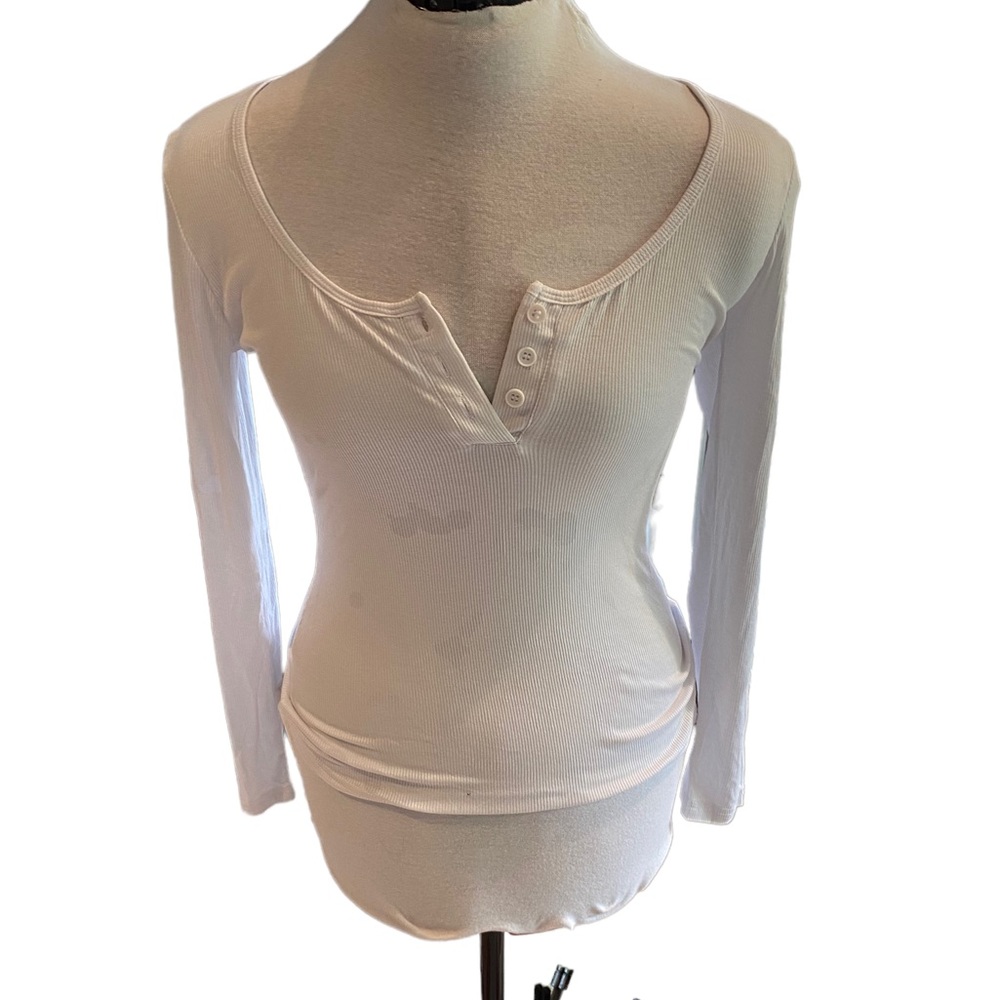 Anyfit Wear While Long Sleeve Pullover Top NWT